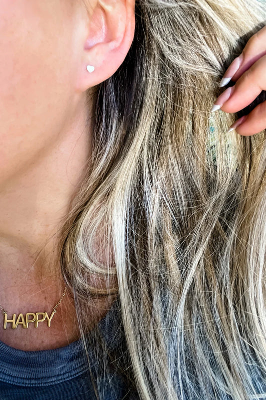 BLAKELEY Mini Heart Earrings