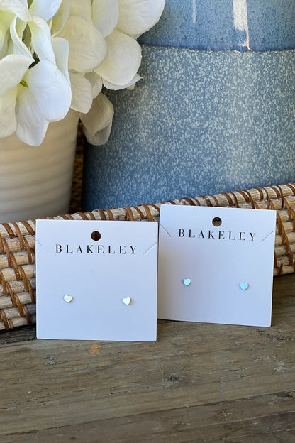 BLAKELEY Mini Heart Earrings