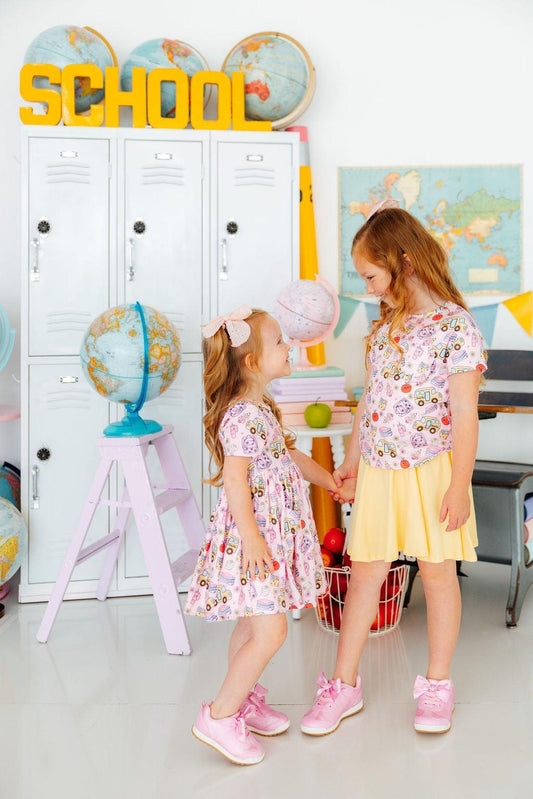 Playground Princess S/S Ruffle Pocket Tee
