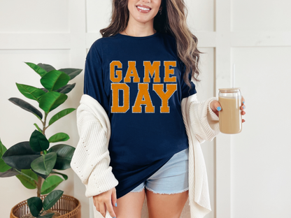 Game Day Navy Graphic Tee in Multiple Colors