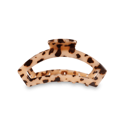 Open Blonde Tortoise Medium Claw Hair Clip