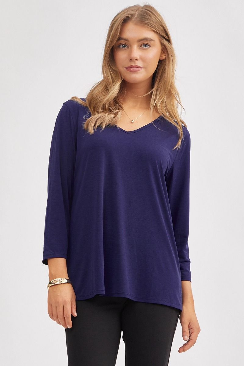 Dear Scarlett Signature Classic V-Neck Top