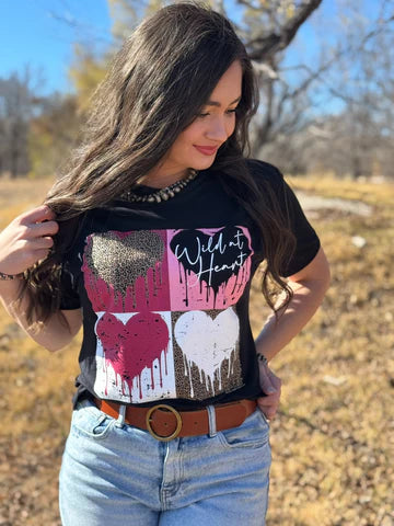 Wild at Heart Bella Canvas Tee