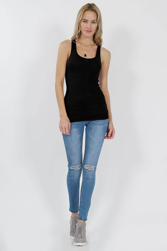 Ribbed Racerback Tank