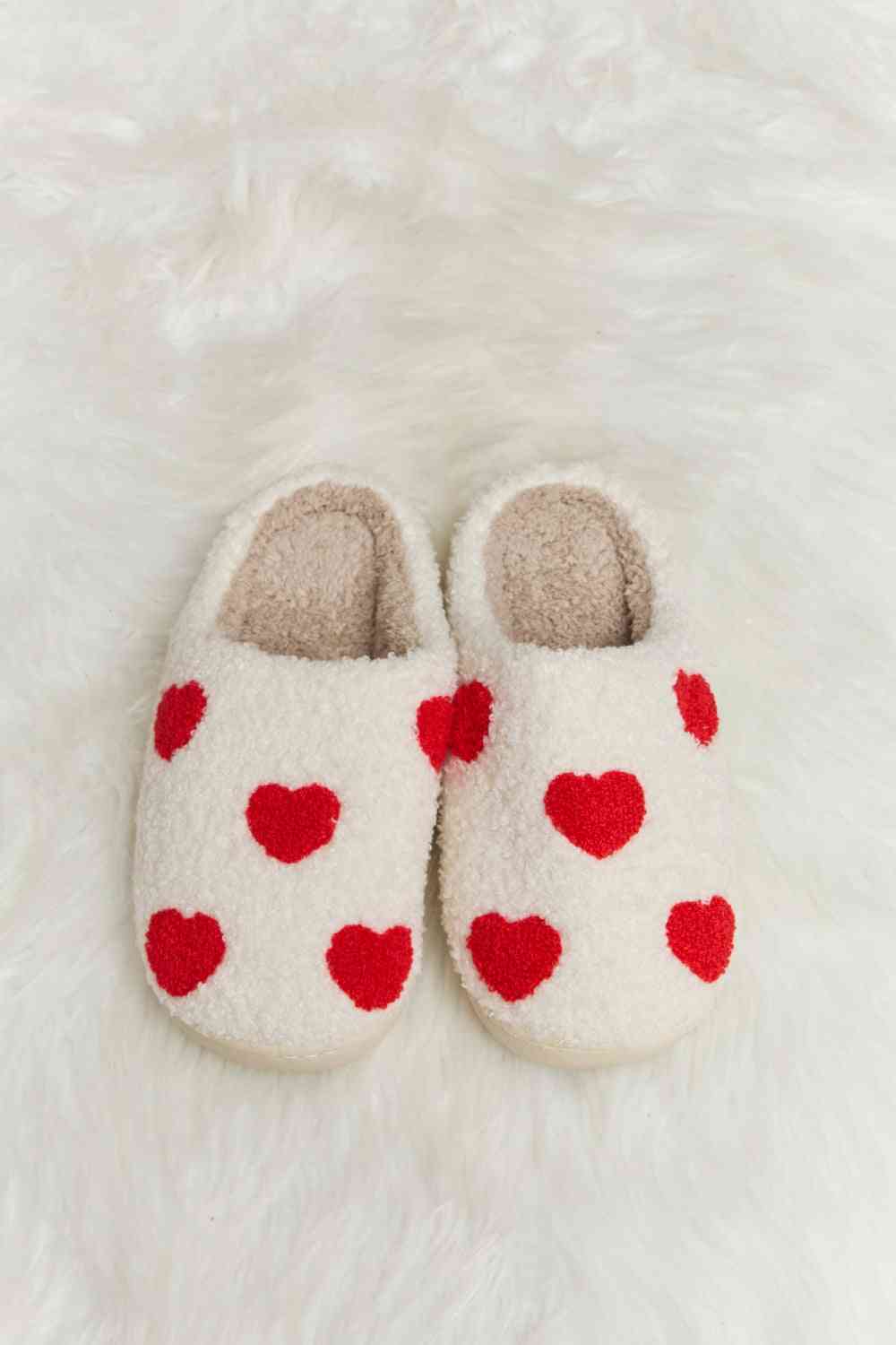 Melody Printed Plush Slide Slippers